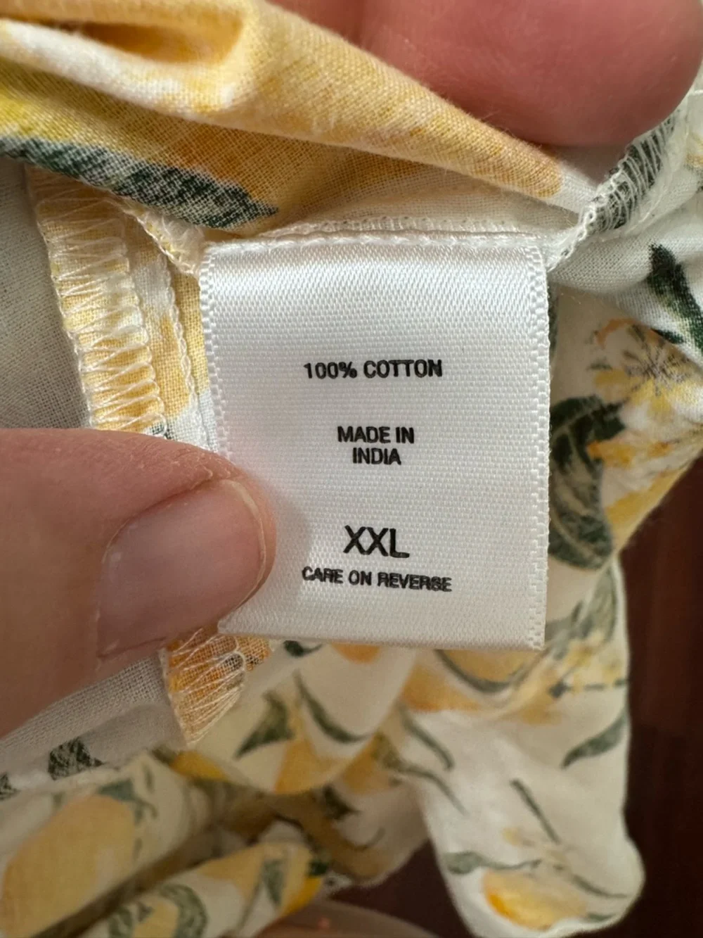 NY&C 100% Cotton Lemon Print Ruffle Midi Skirt Summer Citrus Feminine XXL - Picture 5 of 6